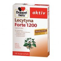 Doppelherz Aktiv, Lecytyna Forte 1200, 30 kapsułek