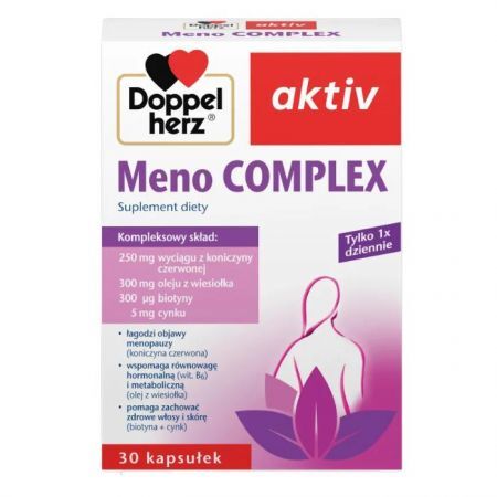 Doppelherz Aktiv, Meno Complex 1x dziennie, 30 kapsułek