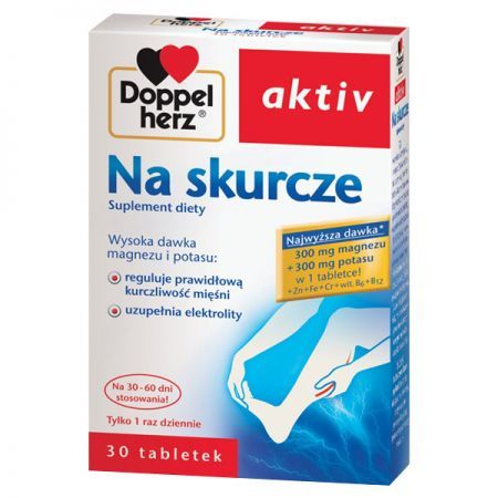 Doppelherz Aktiv, Na skurcze, 30 tabletek