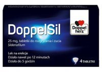 Doppelherz, DoppelSil 25mg, 4 tabletki do rozgryzania i żucia