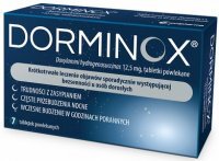 Dorminox 12,5mg, 7 tabletek