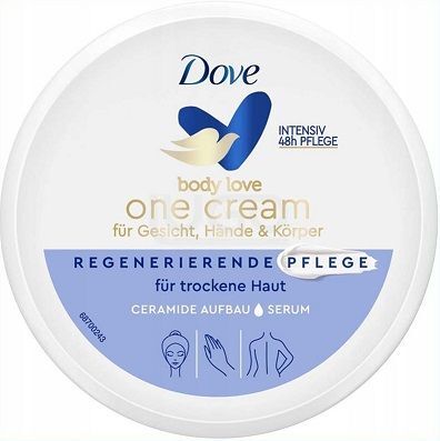 Dove, Body Love, krem regenerujący do twarzy, ciała i rąk, 250ml
