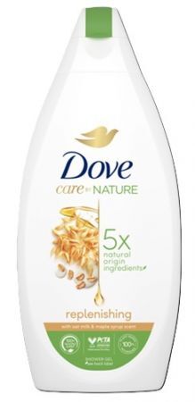 Dove Care By Nature, żel pod prysznic, owies, 400ml