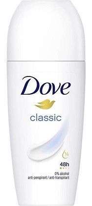 Dove Classic, antyperspirant roll-on, 50ml