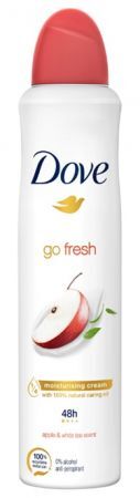 Dove Go Fresh, antyperspirant w sprayu, jabłko i biała herbata, 250ml