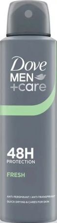 Dove Men+ Care, Fresh, antyperspirant w sprayu, 150ml
