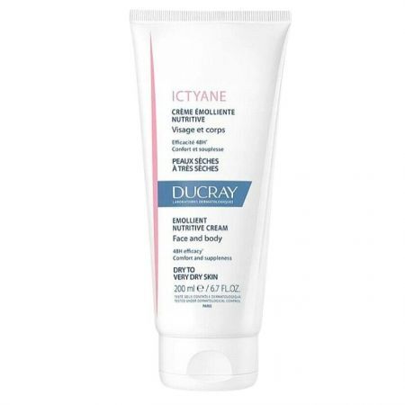 Ducray Ictyane, krem odżywczy do skóry suchej i bardzo suchej, 200ml