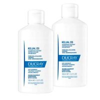 Ducray Kelual DS, szampon do postępowania w ciężkich stanach łupieżowych, 2 x 100ml