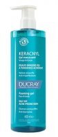 Ducray Keracnyl, żel pieniący, skóra tłusta i mieszana, 400ml