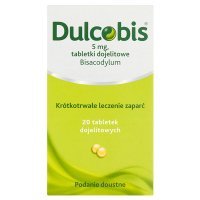 Dulcobis 5mg, 20 tabletek