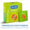 Durex, prezerwatywy lateksowe Arouser, prążkowane, 3 sztuki