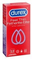 Durex, prezerwatywy lateksowe Fetherlite Elite, 12 sztuk