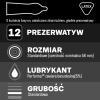 Durex, prezerwatywy lateksowe Performa, 12 sztuk informacje