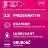 prezerwatywy lateksowe Pleasuremax 12 sztuk informacje
