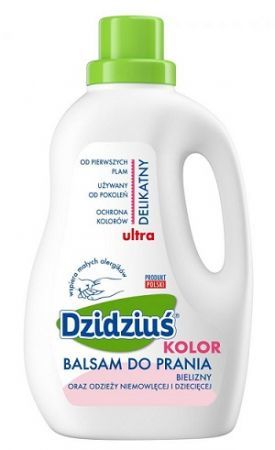Dzidziuś, balsam do prania ultra delikatny, kolor, 1,5l