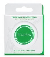 EcoCera, puder prasowany ryżowy, cera mieszana, 10g