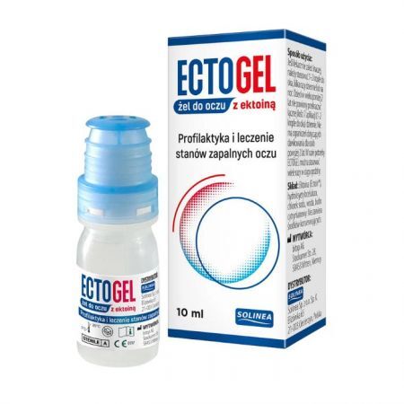 Ectogel, żel do oczu z ektoiną, 10ml