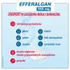Efferalgan 80mg, czopki doodbytnicze, dla dzieci po 2 miesiącu życia, 10 sztuk