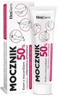 EkaDerm, krem z mocznikiem 50%, pielęgnacja skóry kolan, łokci, stóp i pięt, 30ml