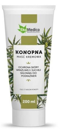 EkaMedica, Konopia, maść kremowa, 200ml