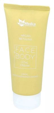 EkaMedica, krem przeciwzmarszczkowy, argan + betulina, 100ml