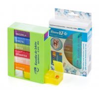 El-Comp, kasetka tygodniowa do dawkowania leków doustnych, 4x7, 4 pory doby, 1 sztuka