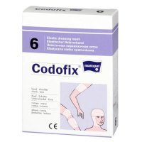 Elastyczna siatka opatrunkowa, Matopat Codofix 6, niejałowa, głowa, ramię, podudzie i kolano, szerokość 5-6,5cm, 1 sztuka
