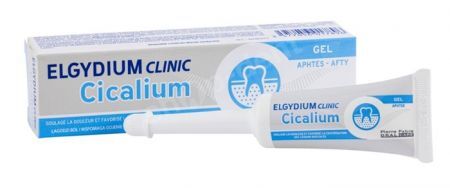 Elgydium Clinic Cicalium, żel wspomagający gojenie się zmian chorobowych w jamie ustnej, 8ml