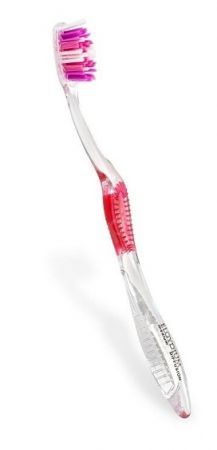 Elgydium Diffusion, szczoteczka do zębów z powierzchnią do czyszczenia języka, medium, 1 sztuka