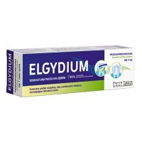 Elgydium Fluorinol Protect+, pasta do zębów edukacyjna, barwiąca płytkę nazębną, 50ml