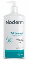 Eloderm, żel do mycia ciała i włosów 2w1 do skóry suchej i atopowej, od urodzenia, 400ml