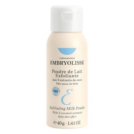 Embryolisse, delikatny puder peelingujący z 3 ekstraktami  z kokosa, 40g