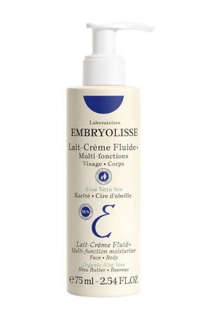 Embryolisse Lait Creme Fluide+, mleczko odżywczo-nawilżające do twarzy i ciała, 75ml