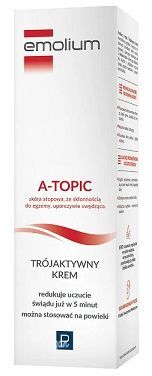 Emolium A-Topic, trójaktywny krem, od 1 miesiąca życia, 50ml