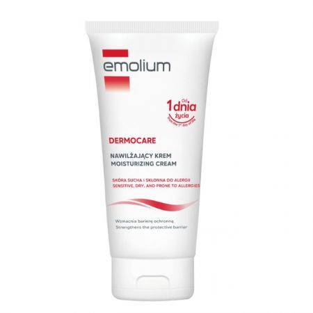 Emolium Dermocare, krem nawilżający dla dorosłych i niemowląt od 1 dnia życia, 75ml