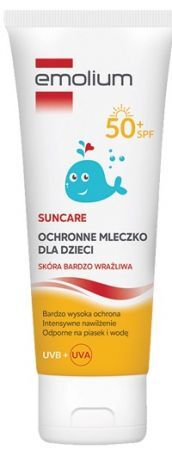Emolium Suncare, ochronne mleczko SPF 50+, po 1 roku życia, 125ml