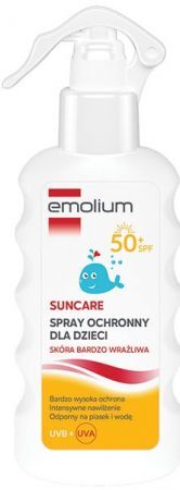 Emolium Suncare, ochronny spray SPF 50+, po 1 roku życia, 175ml