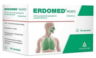Erdomed Muko 225mg, proszek, 20 saszetek