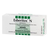 Esberitox N, lek złożony, 50 tabletek KRÓTKA DATA 07/2022