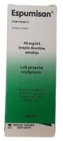 Espumisan 40mg/ml, krople doustne, po 1 miesiącu życia, 30ml IR*
