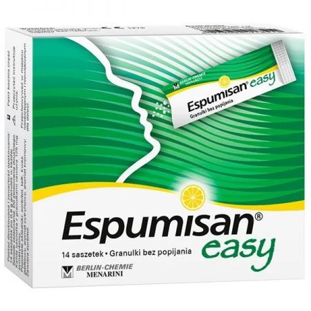 Espumisan Easy, granulki bez popijania, 14 saszetek