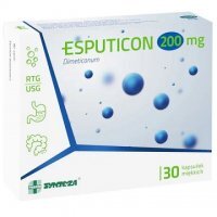 Esputicon 200mg, 30 kapsułek