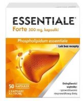 Essentiale Forte 300mg, 50 kapsułek