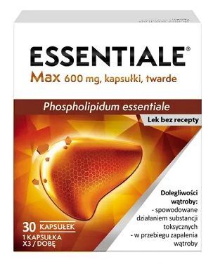 Essentiale Max 600mg, 30 kapsułek