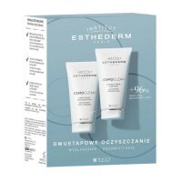 Esthederm Osmoclean, wygładzająco-rozświetlająca maska złuszczająca, 75ml + krem-peeling głęboko oczyszczający, 75ml