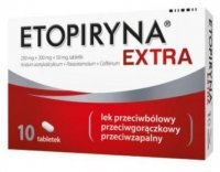 Etopiryna Extra (250mg+200mg+50mg), 10 tabletek
