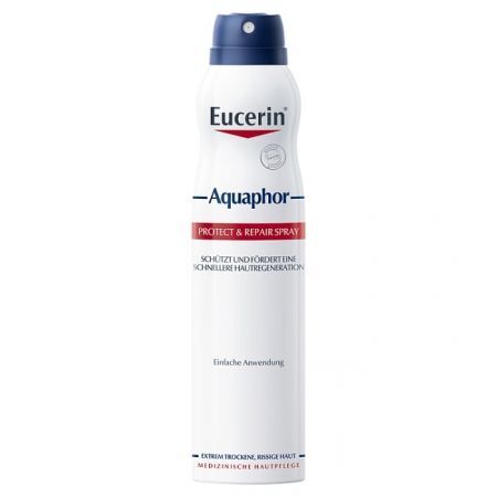 Eucerin Aquaphor, maść regenerująca w sprayu, skóra bardzo sucha, podrażniona lub popękana, 250ml