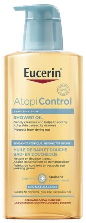 Eucerin Atopi Control, olejek do kąpieli i pod prysznic, skóra atopowa, 400ml