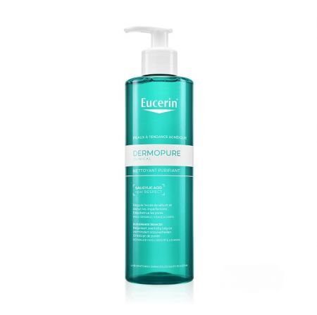 Eucerin DermoPure Clinical, żel oczyszczający do skóry trądzikowej, 400ml