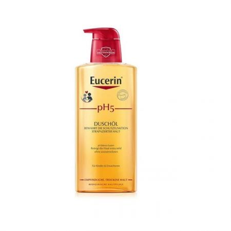 Eucerin pH 5, delikatnie pielęgnujący olejek do mycia, 1000ml